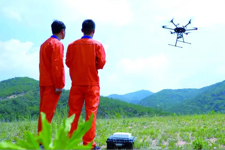 独山无人机倾斜摄影巡检拍摄